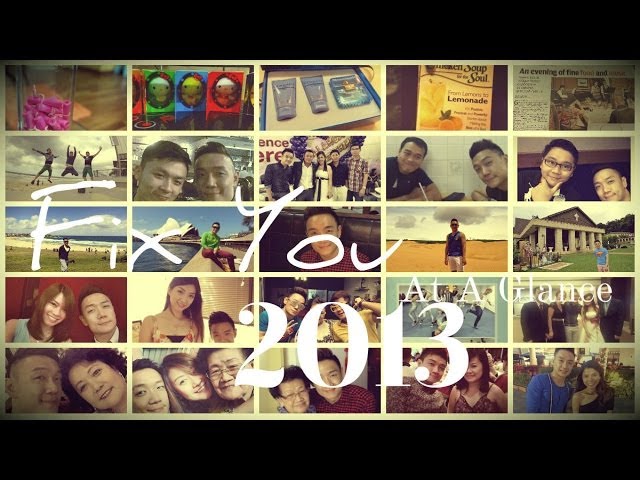 fix you - coldplay (cover by sean ooi: 2013 at a glance